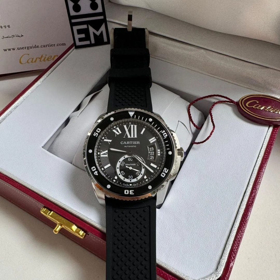 CRT Calibre de Cartier Diver Black