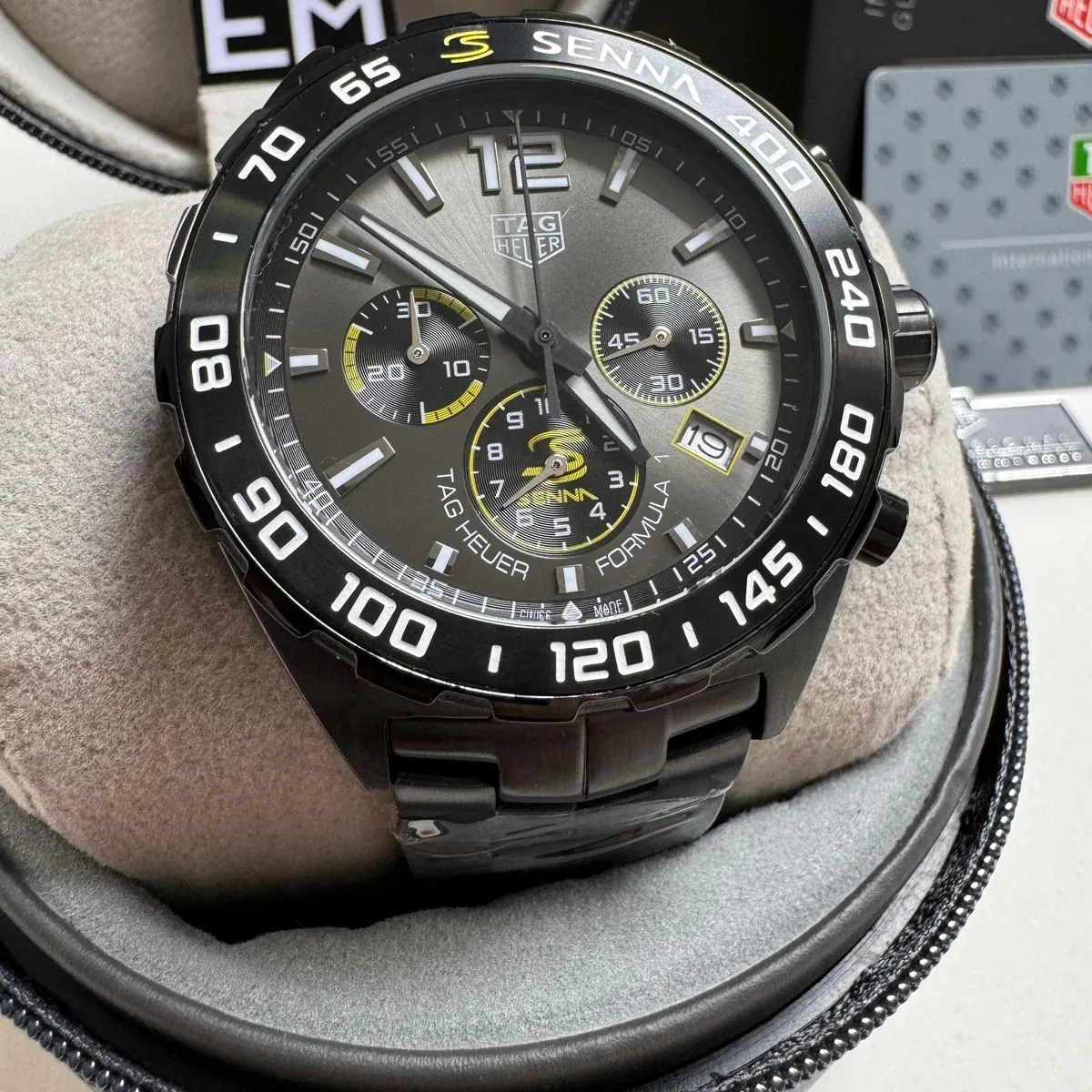 TH Formula 1 Senna Chronograph Black Gray