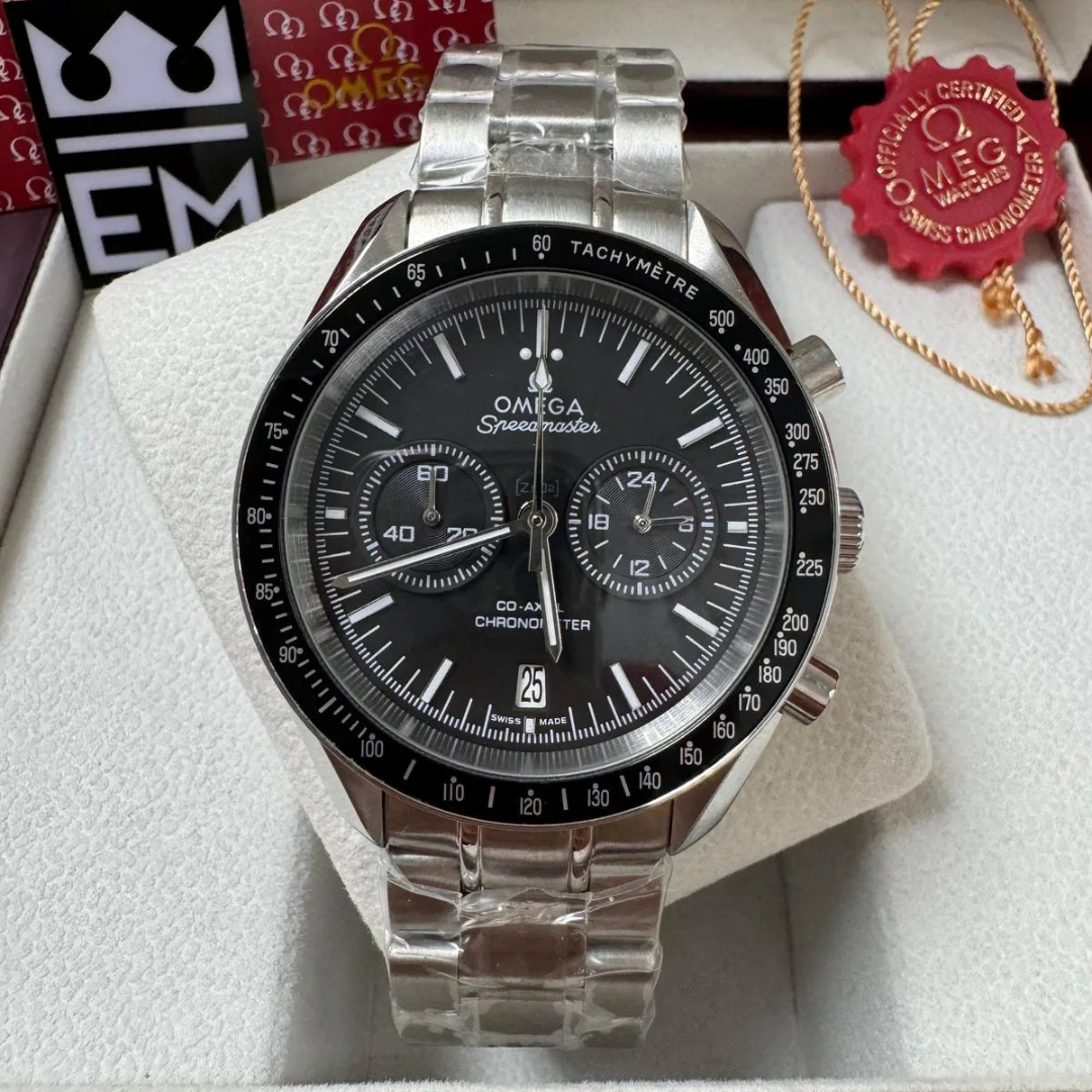 Speedmaster Black Steel