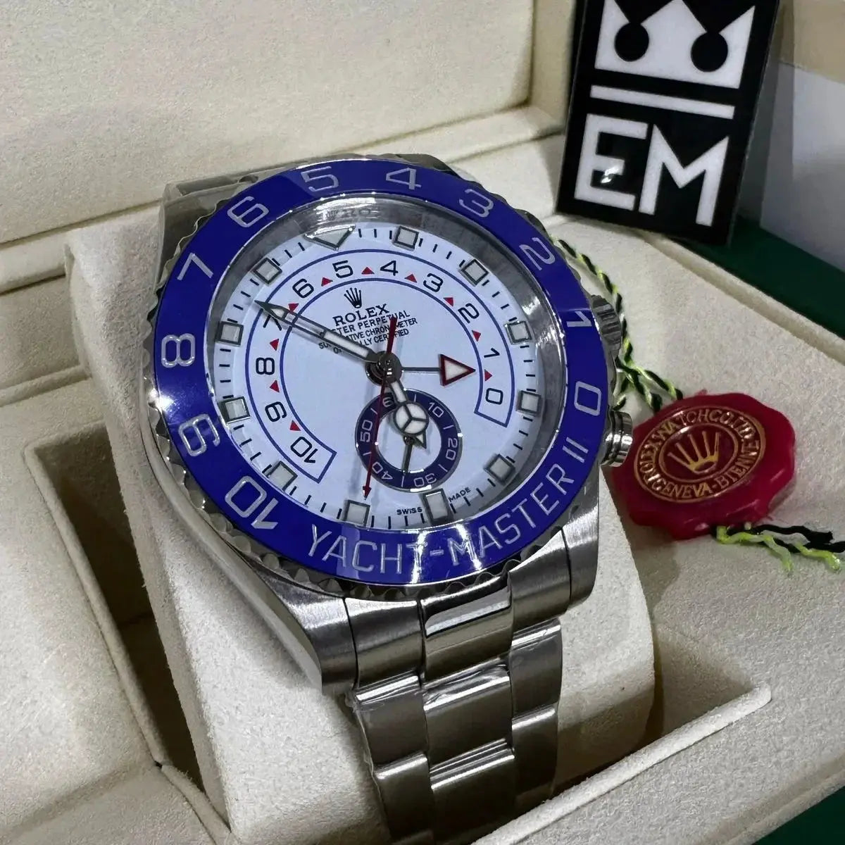 RX Yacht-Master II – Blue Bezel Rolex