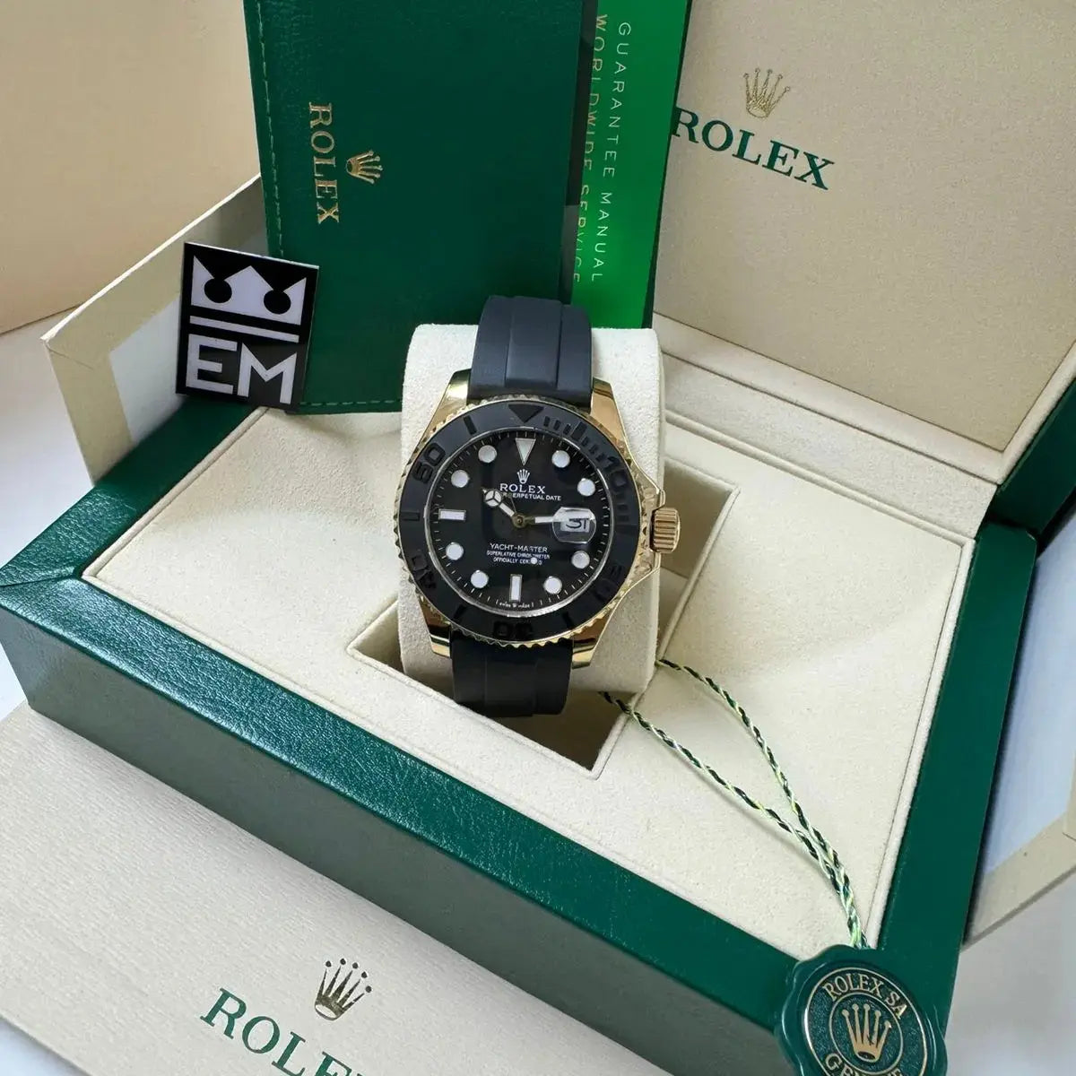 RX Yacht-Master 42 – Black Gold – Oysterflex Rolex
