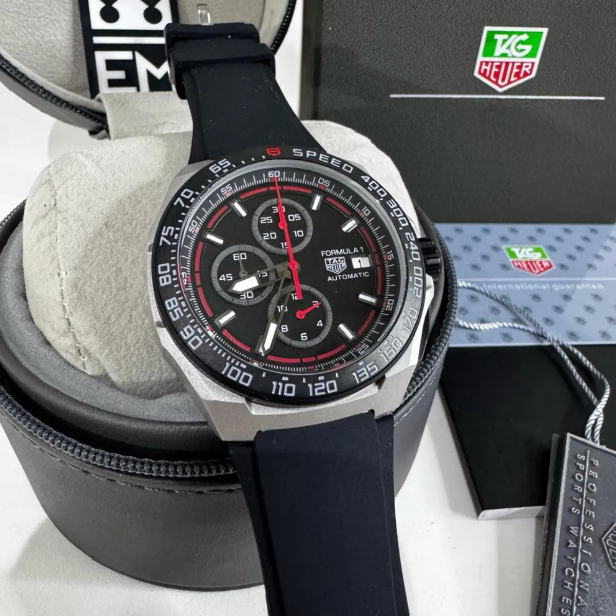 TH Formula 1 Automatic Chronograph – Black Red TAG Heuer