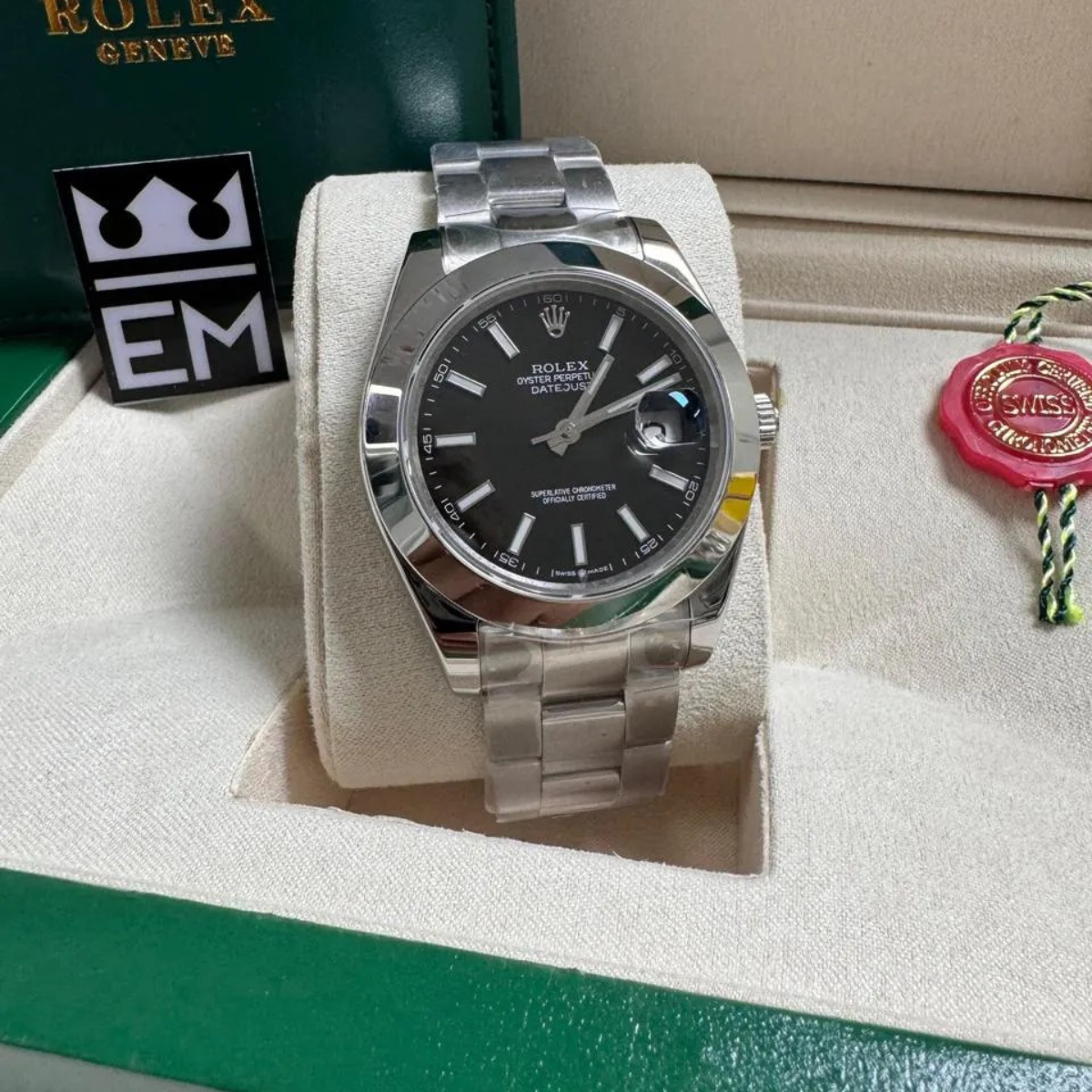 RX Datejust – Black Dial