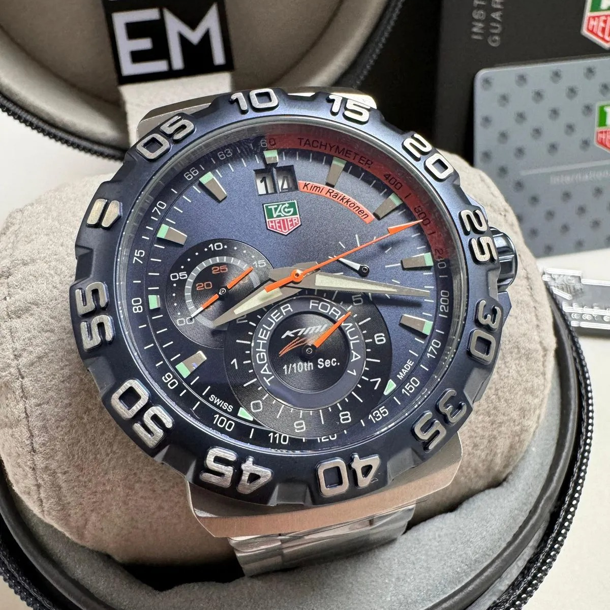 TH Formula 1 Chronograph Black – Kimi Raikkonen Edition TAG Heuer