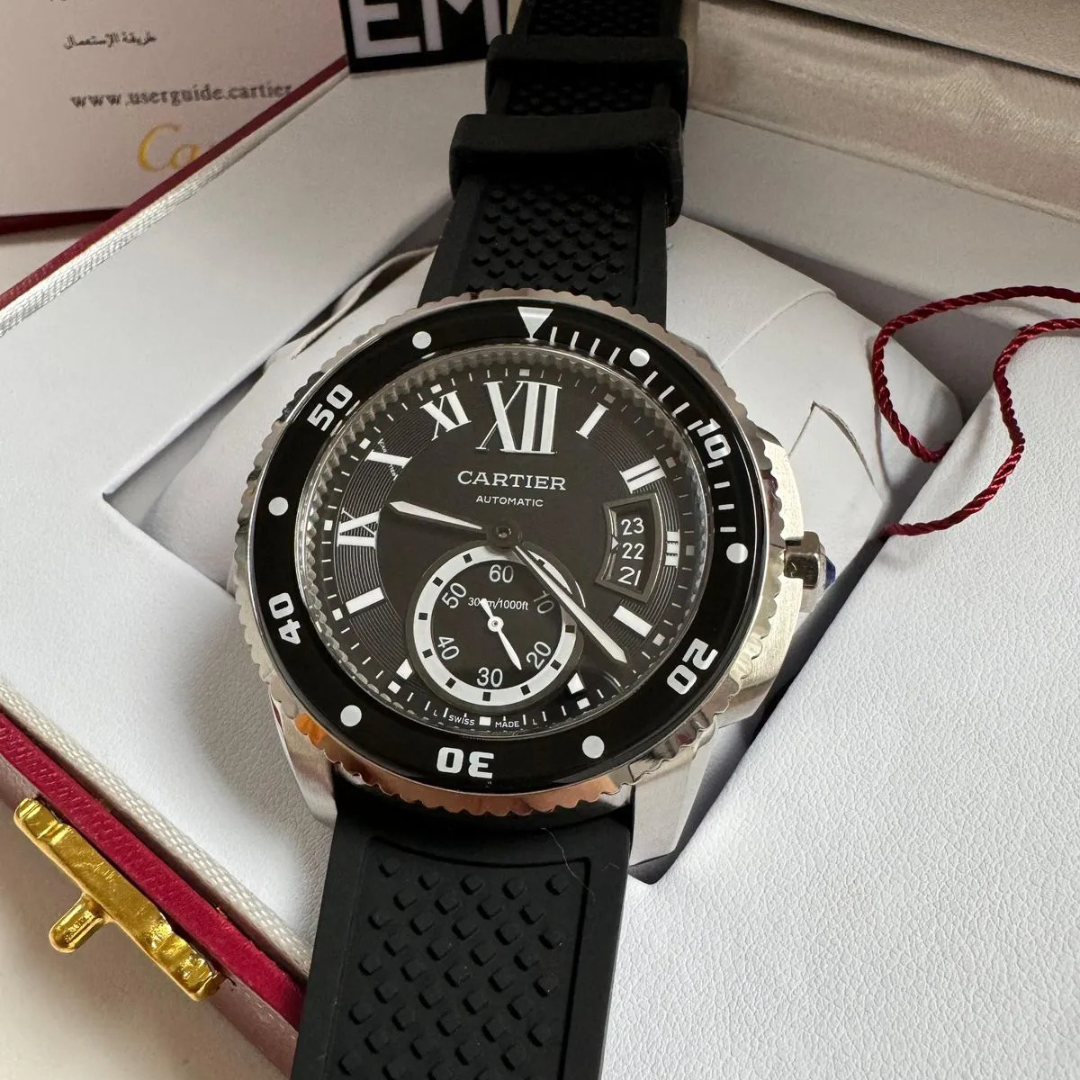 CRT Calibre de Cartier Diver Black