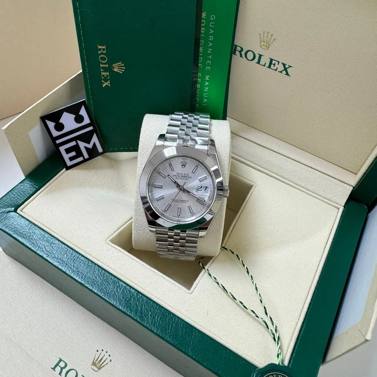 RX Datejust 41 – White Dial
