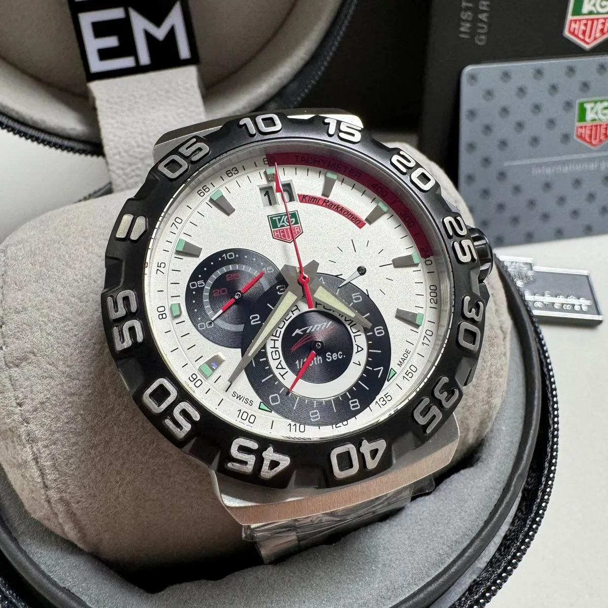 TH Formula 1 Chronograph White – Kimi Raikkonen Edition TAG Heuer