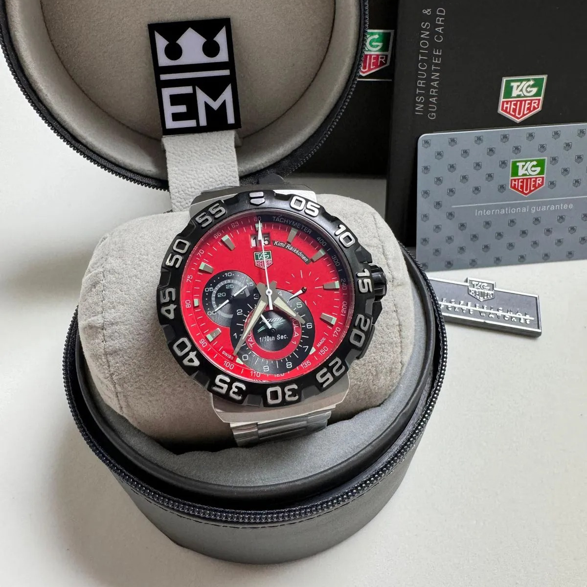 TH Formula 1 Chronograph Red – Kimi Raikkonen Edition TAG Heuer