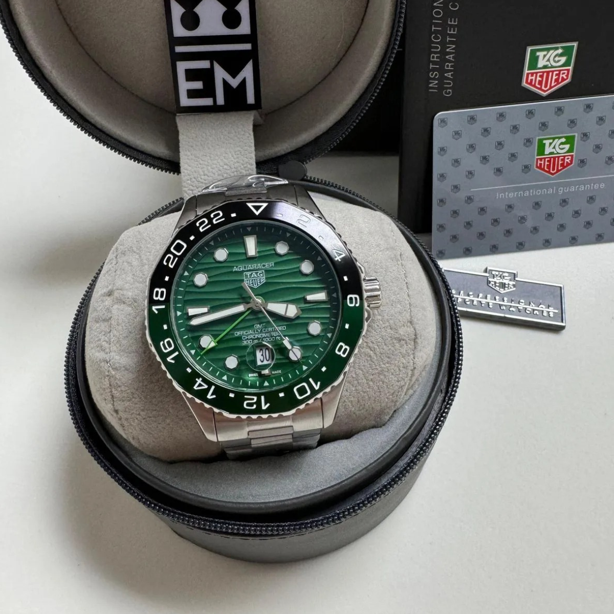 TH Aquaracer Professional 300 GMT Green – Automatic TAG Heuer