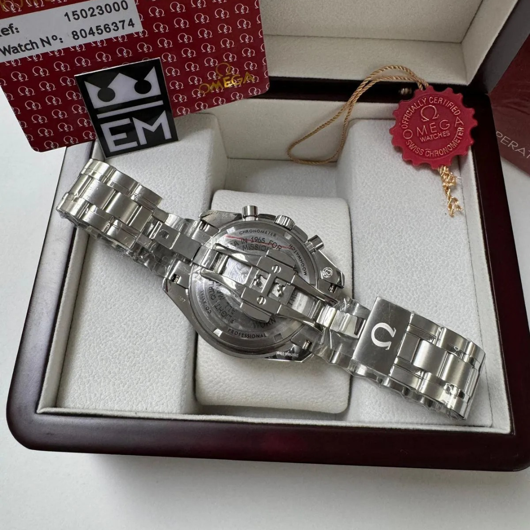 Speedmaster “Co-Axial Master Chronometer” – White Dial | Stainless Steel Bracelet Omega