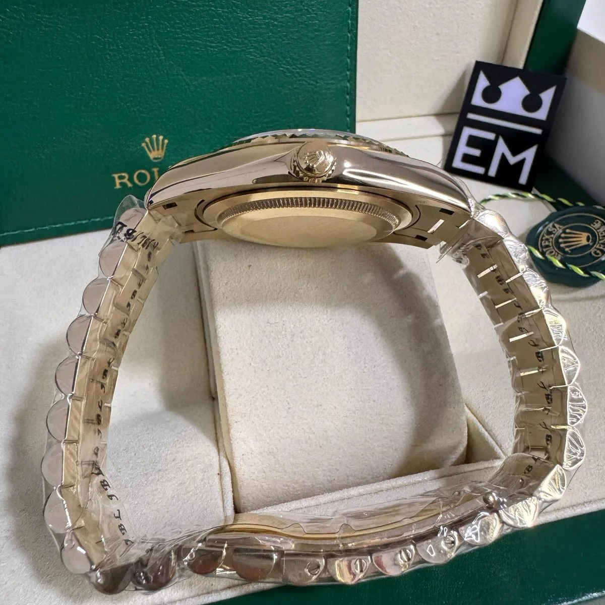 RX Day-Date 36 Yellow Gold – Green Dial