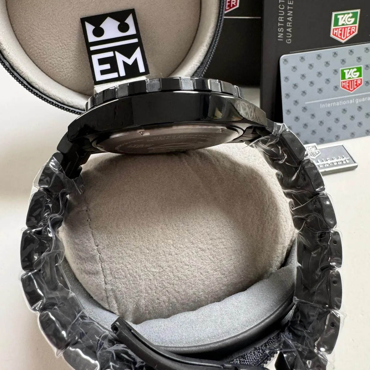 TH Formula 1 Senna Chronograph Black Gray TAG Heuer