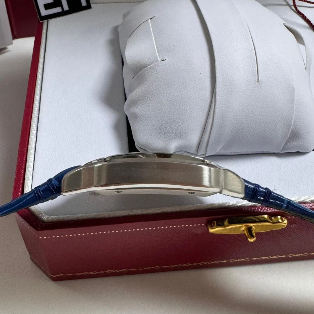 CRT Santos Automatic Blue Leather