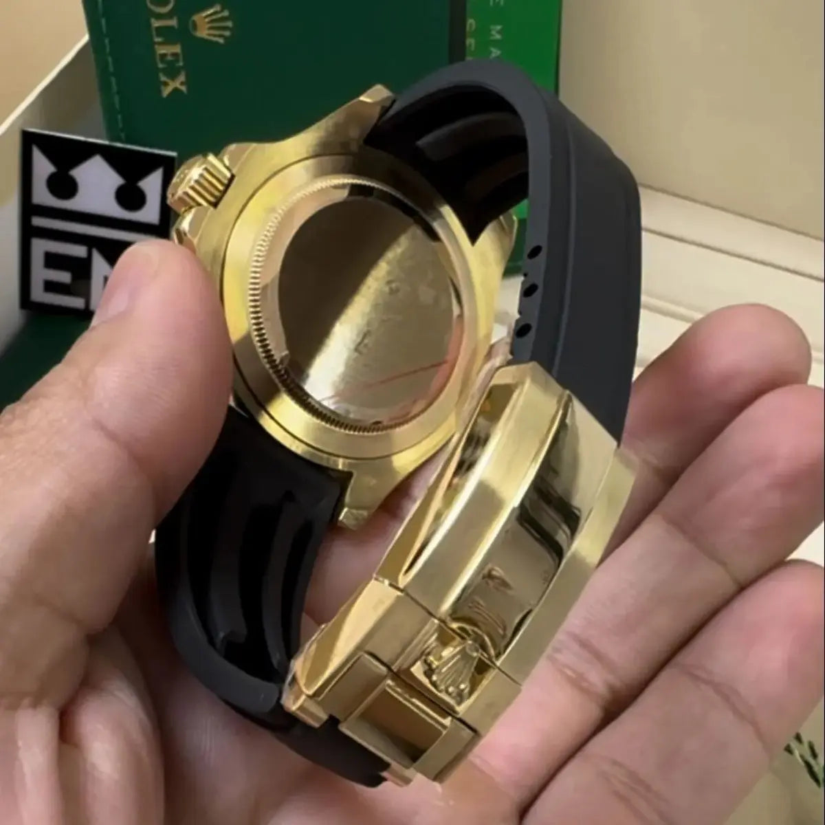 RX Yacht-Master 42 – Black Gold – Oysterflex Rolex