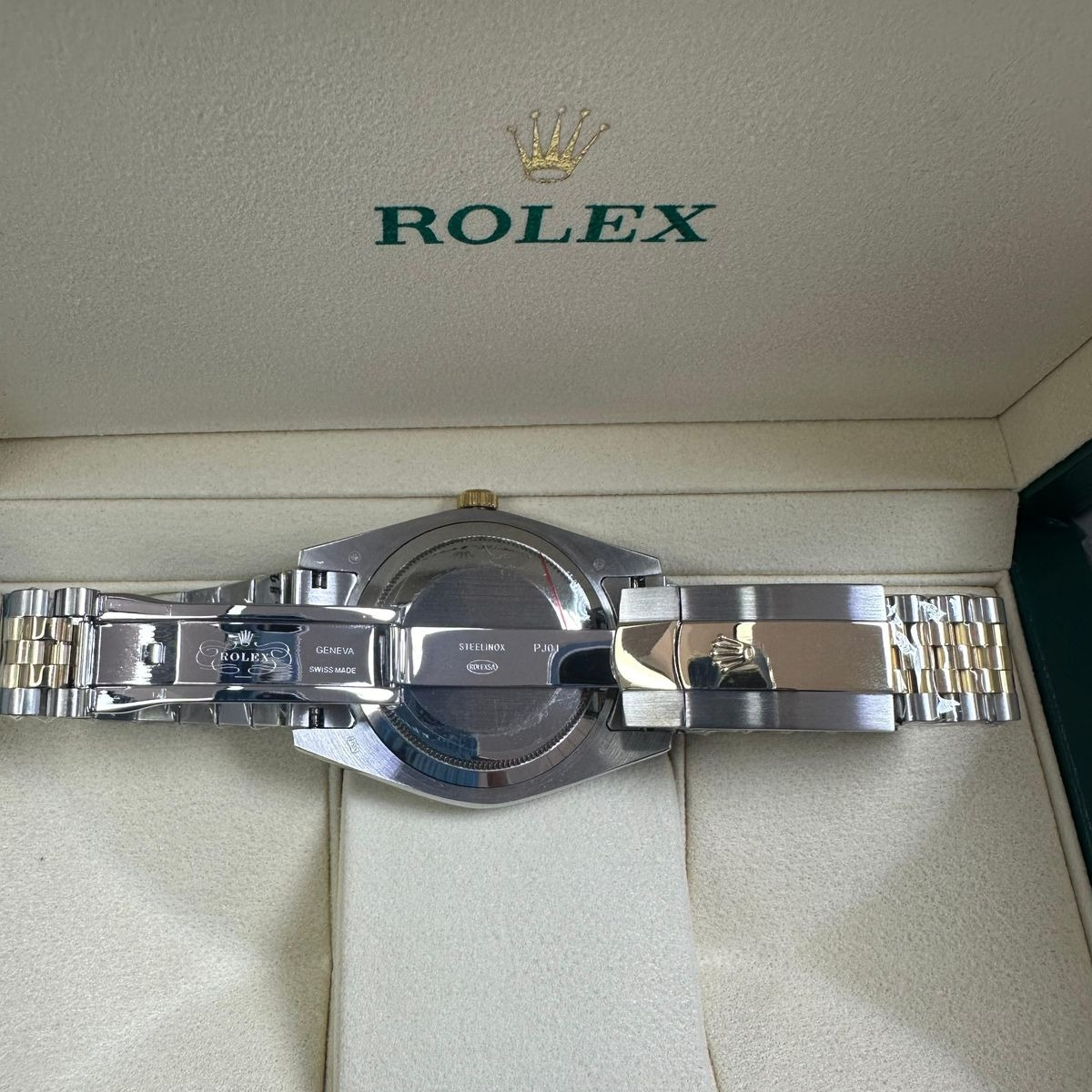 RX Datejust 41 – Black Dial – Rolesor