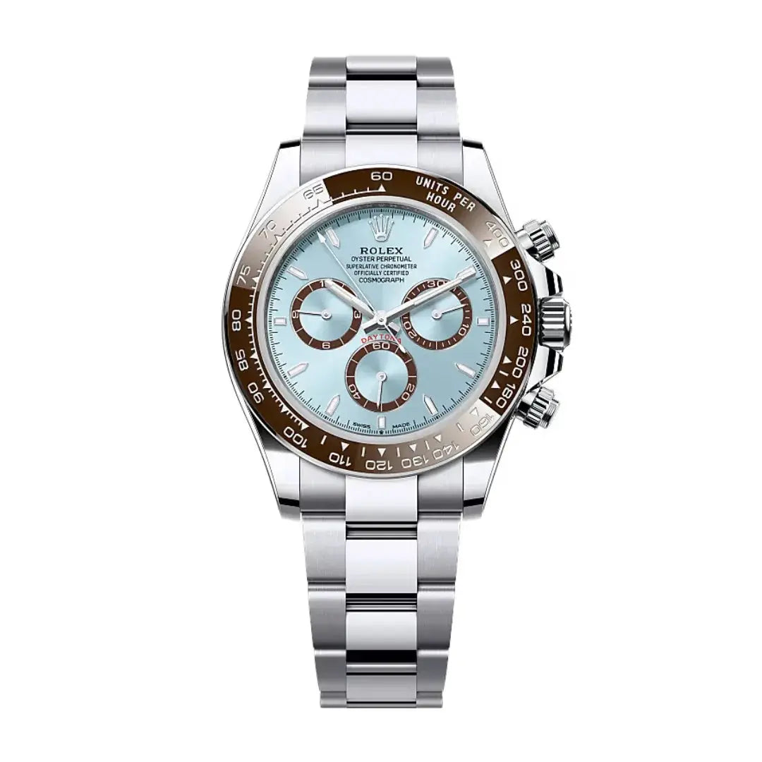 RX Daytona – Ice Blue Dial – Brown Ceramic Bezel Rolex