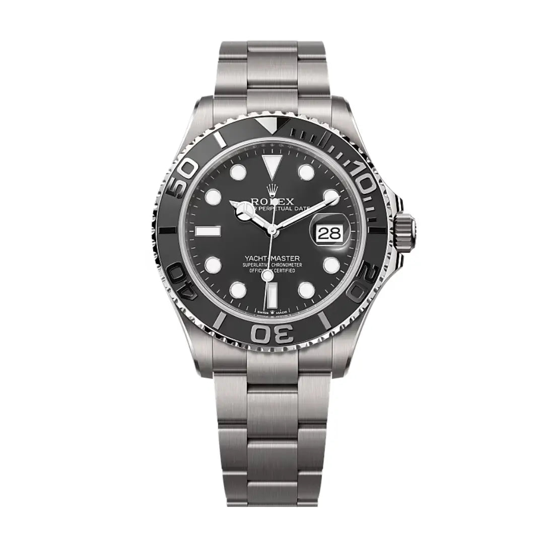 RX Yacht-Master 42 – Titan – Black Dial Rolex