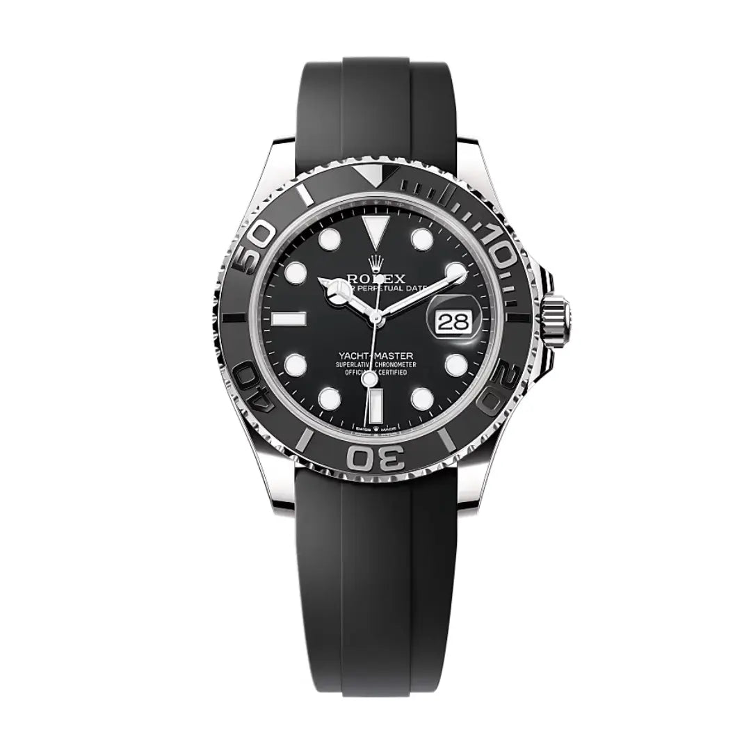 RX Yacht-Master 42 – Black Dial – Oysterflex Rolex