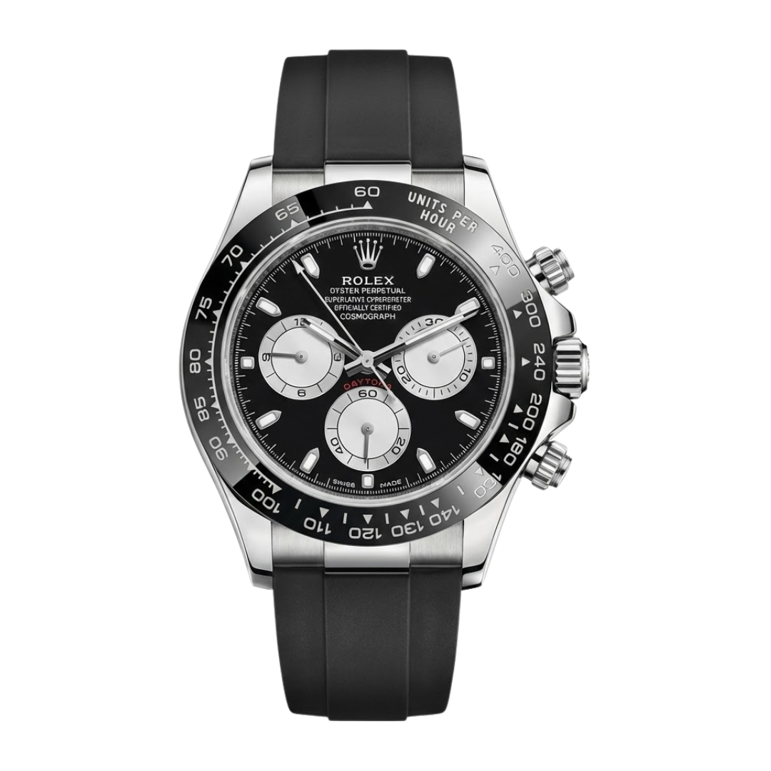 RX Daytona 40 – Black Dial – Oysterflex
