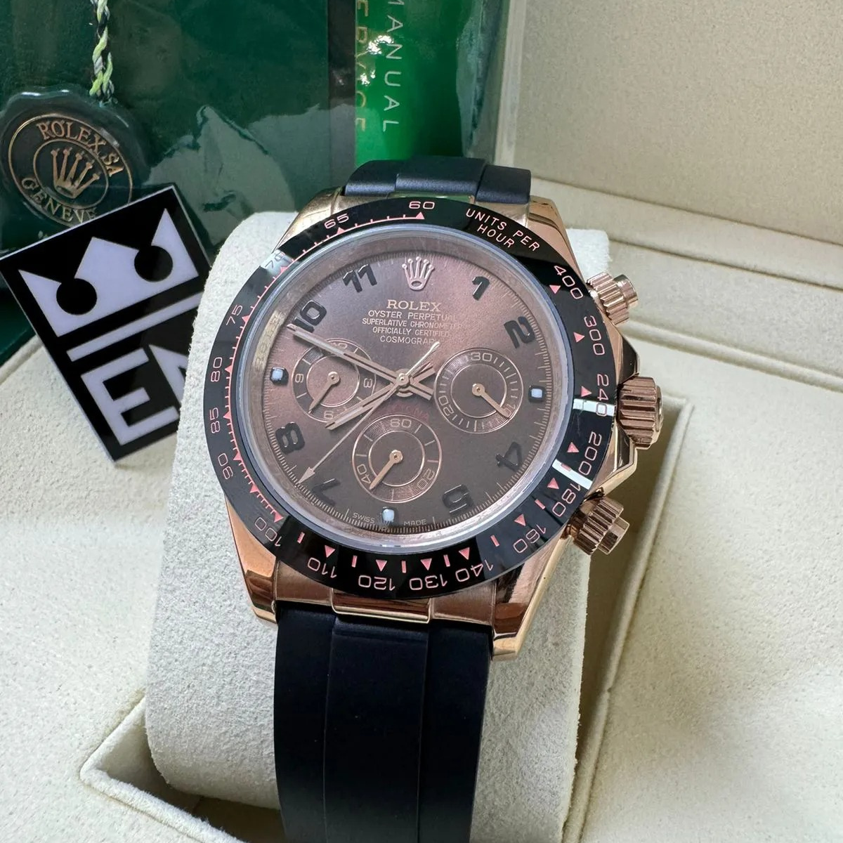 RX Daytona – Brown Dial – Oysterflex