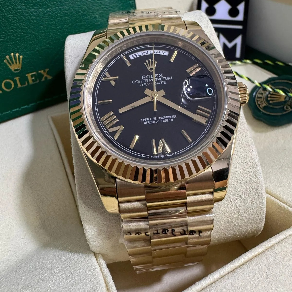 RX Day-Date 40 – Black Dial