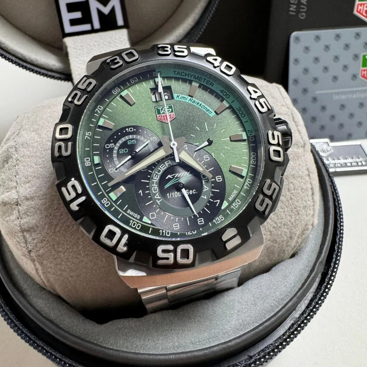 TH Formula 1 Chronograph Green – Kimi Raikkonen Edition