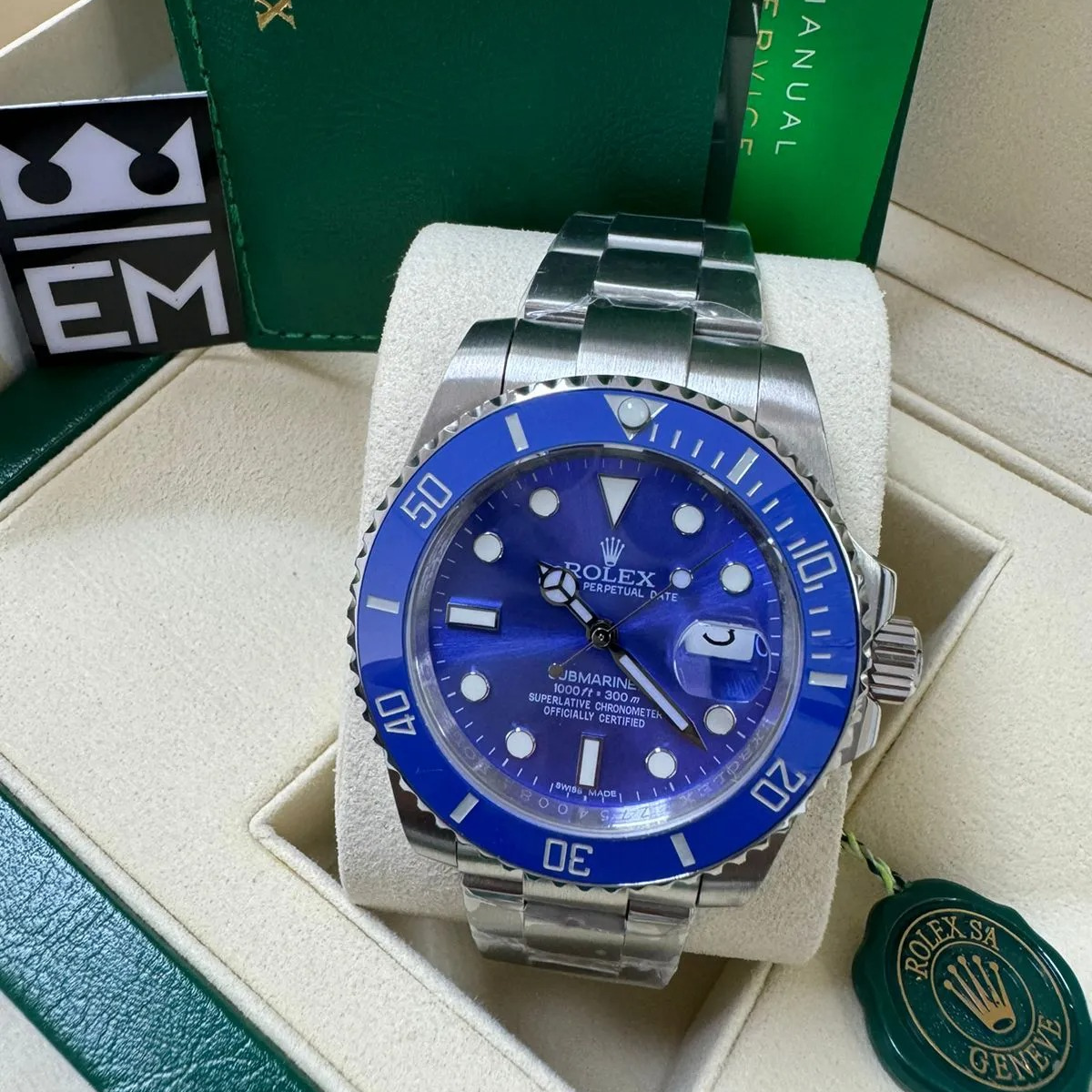RX Submariner – Blue Dial