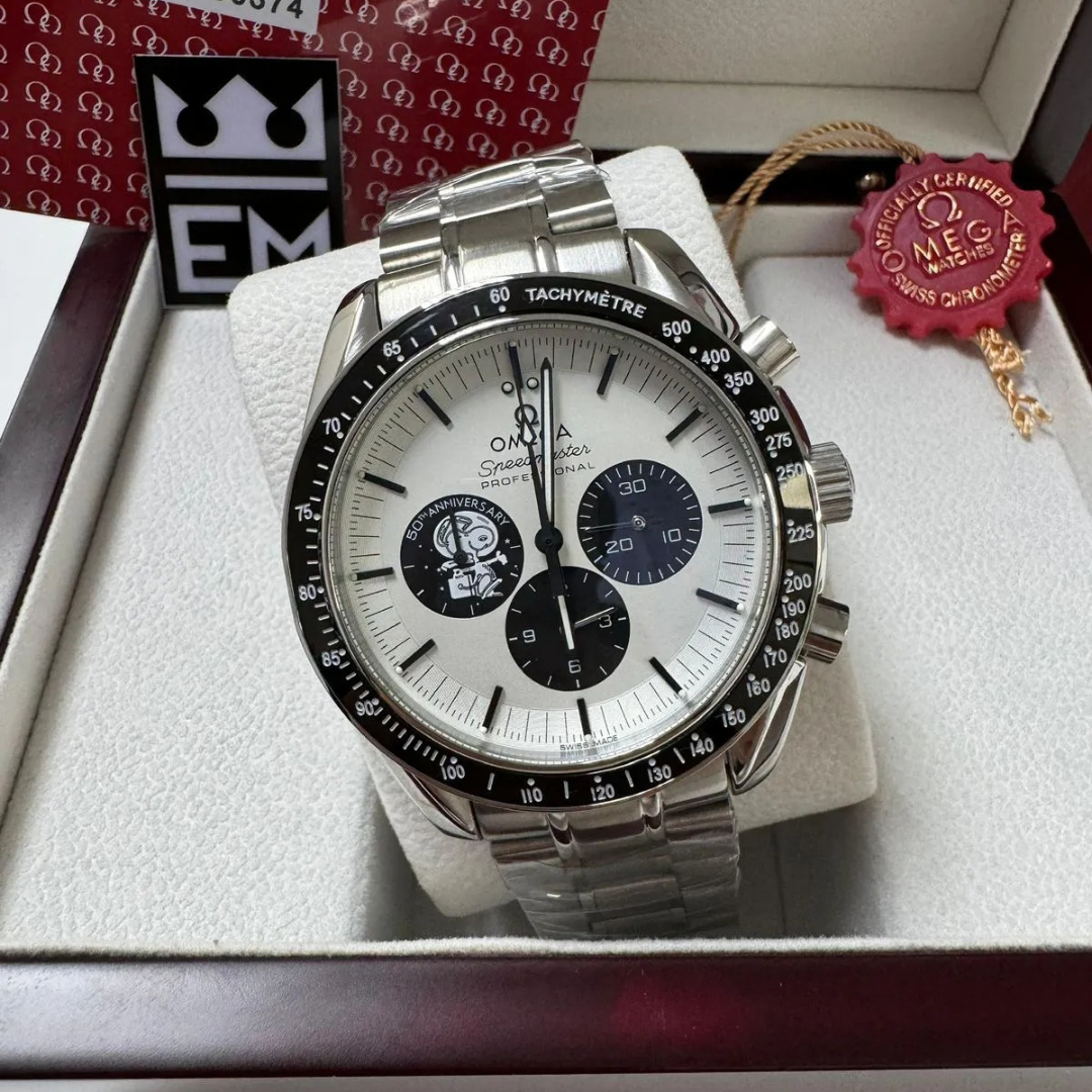 Speedmaster “Apollo 11 Anniversary Edition” – White Dial | Stainless Steel Bracelet Omega