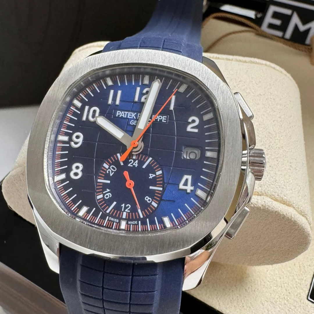 PP Aquanaut Chronograph Blue