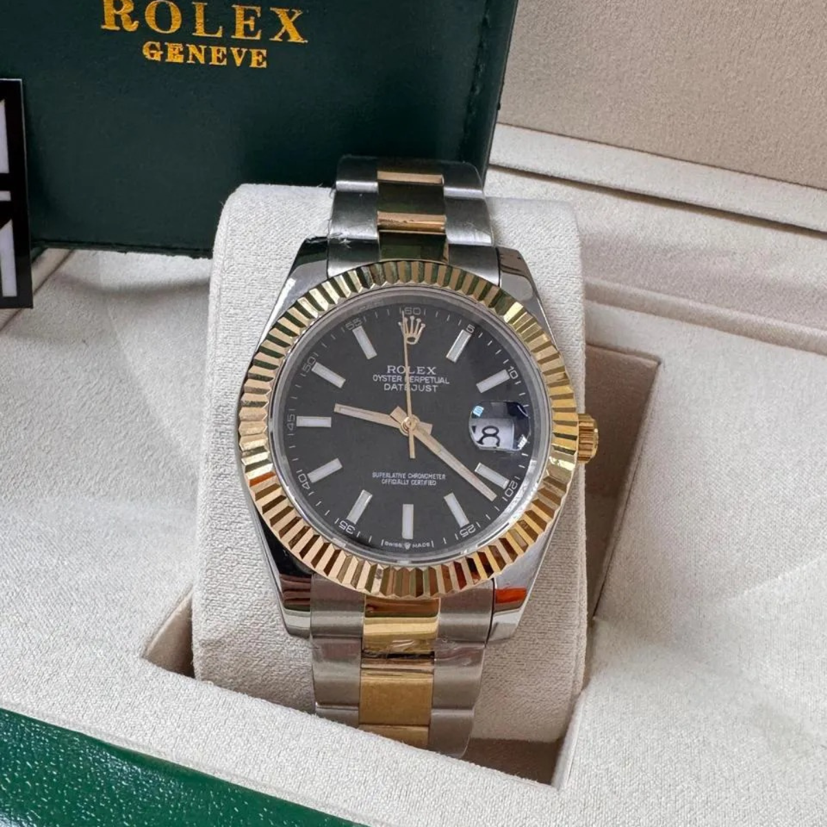 RX Datejust 41 – Black Dial