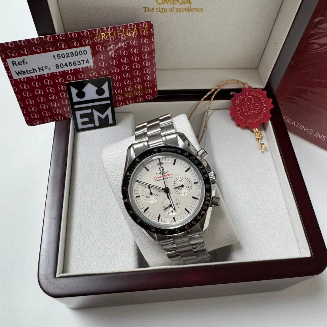 Speedmaster Professional “White Dial” – Stainless Steel Bracelet | Chronograph Omega