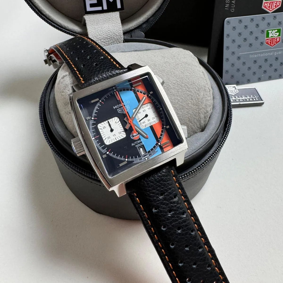 TH Monaco Gulf Automatic Chronograph TAG Heuer