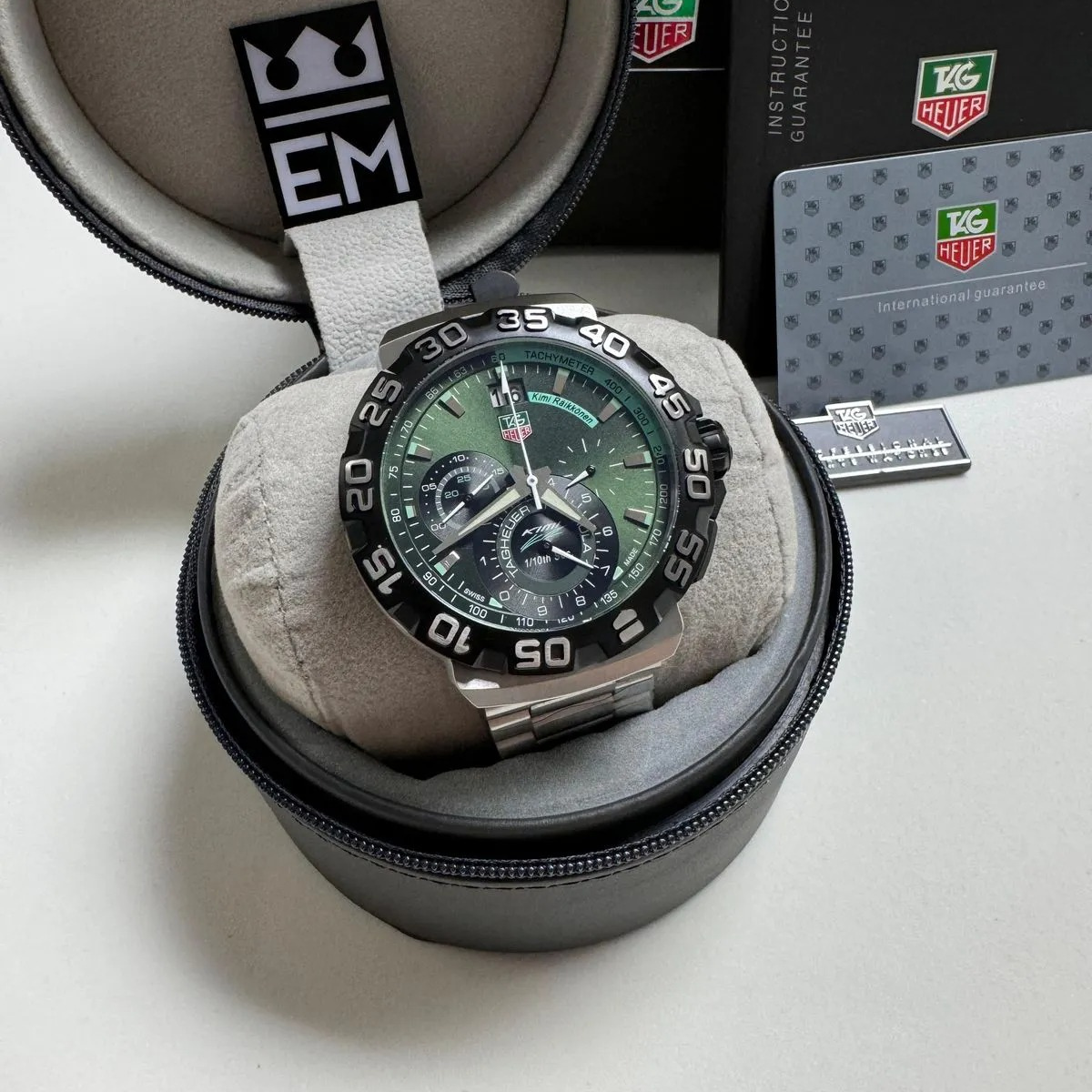 TH Formula 1 Chronograph Green – Kimi Raikkonen Edition TAG Heuer