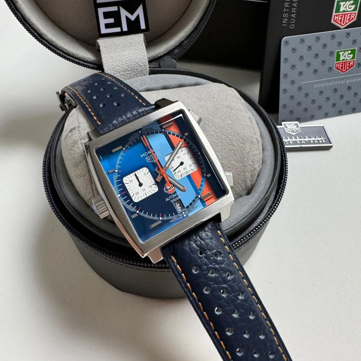 TH Monaco Gulf Automatic Chronograph TAG Heuer
