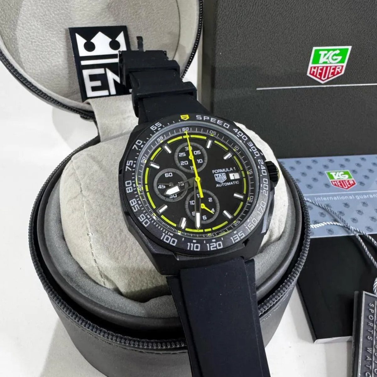 TH Formula 1 Automatic Chronograph – Black Yellow TAG Heuer