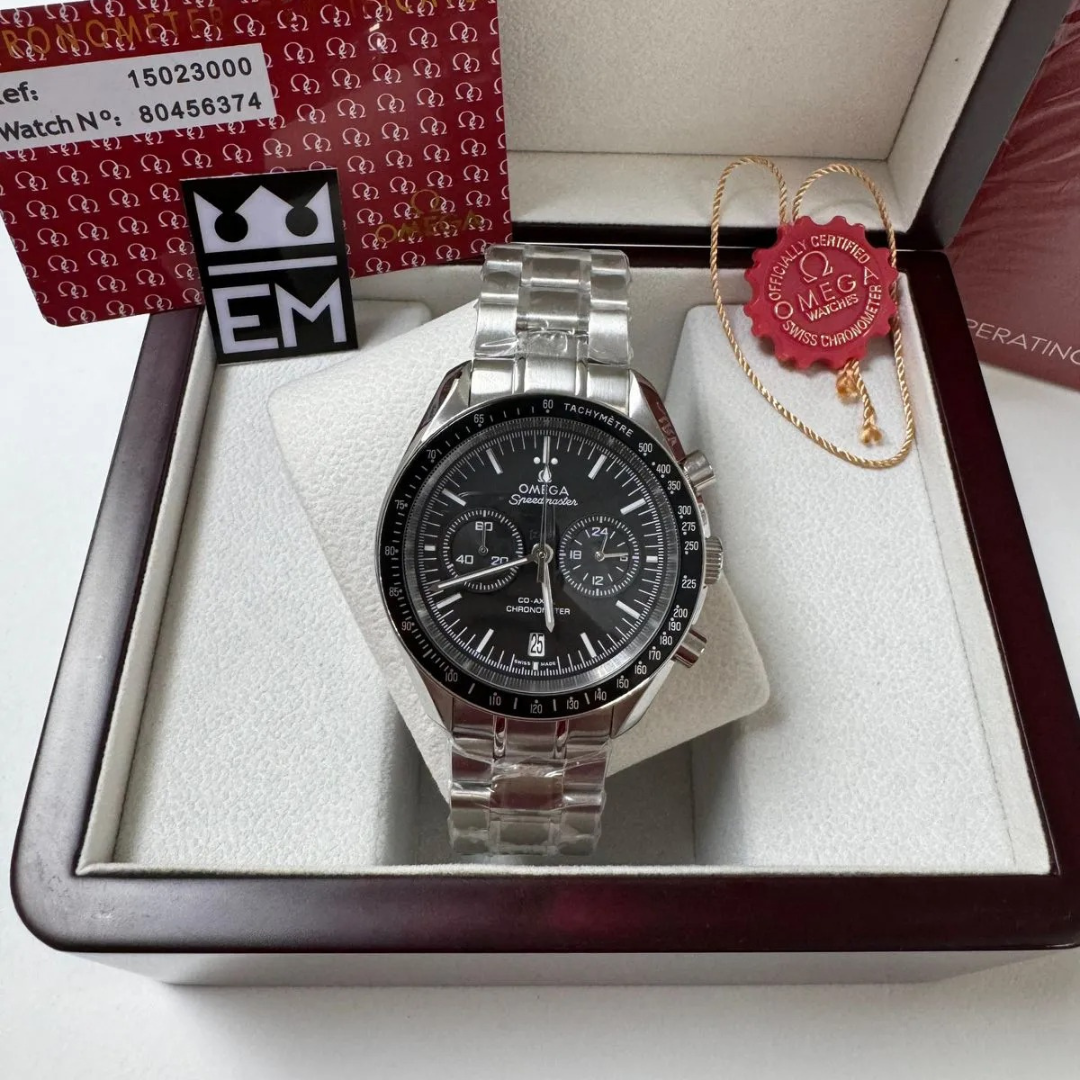 Speedmaster Black Steel