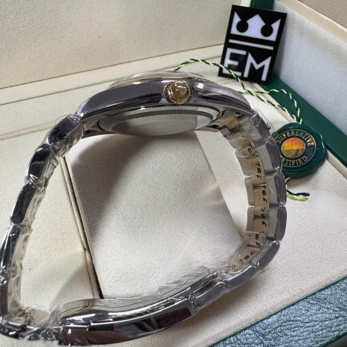 RX Datejust 41 – Gray Dial – Bicolor