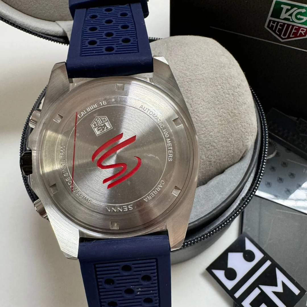 TH Formula 1 Senna Edition – Blue/Red | Sport Strap TAG Heuer