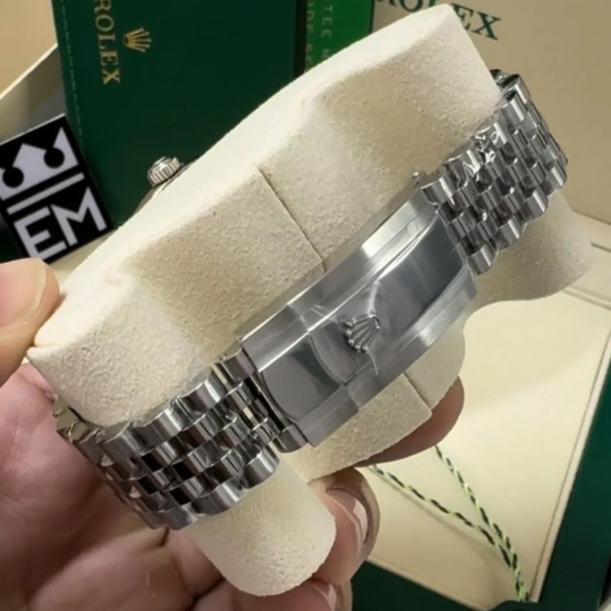 RX Datejust 41 – Green Dial