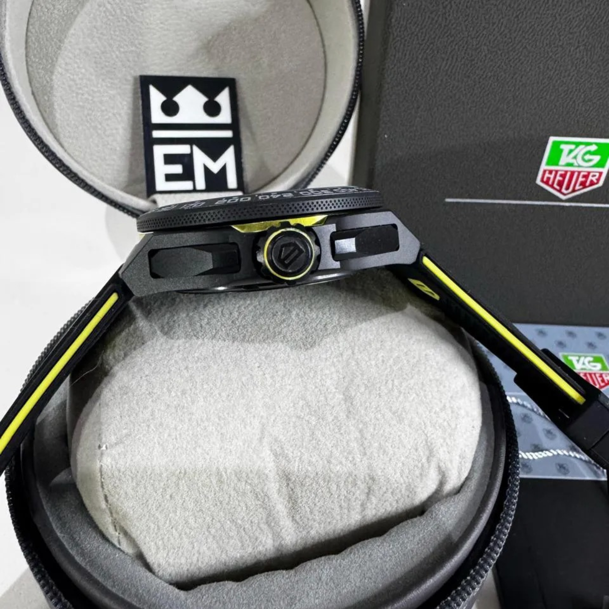 TH Formula 1 Automatic Chronograph – Black Yellow TAG Heuer