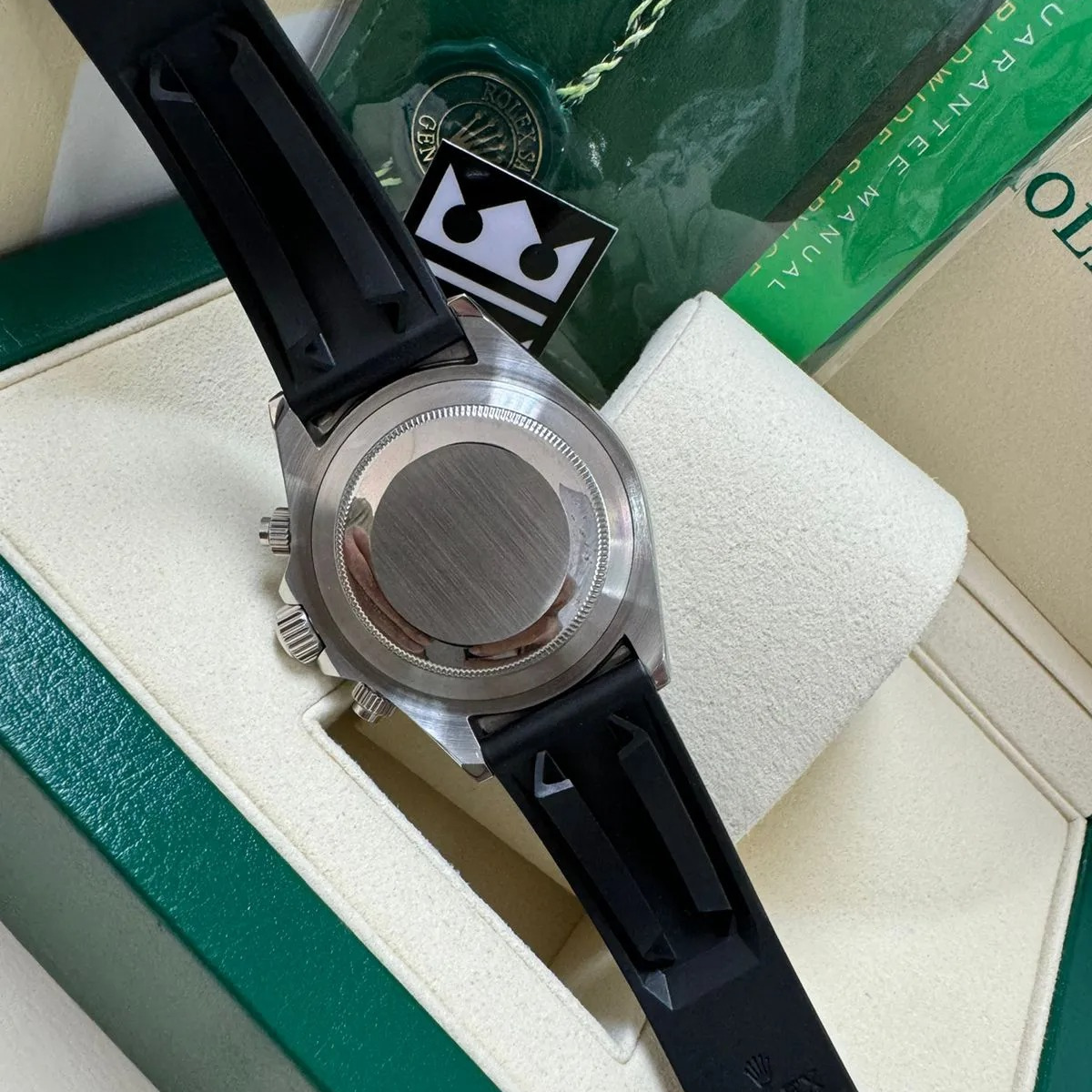 RX Daytona 40 – Black Dial – Oysterflex