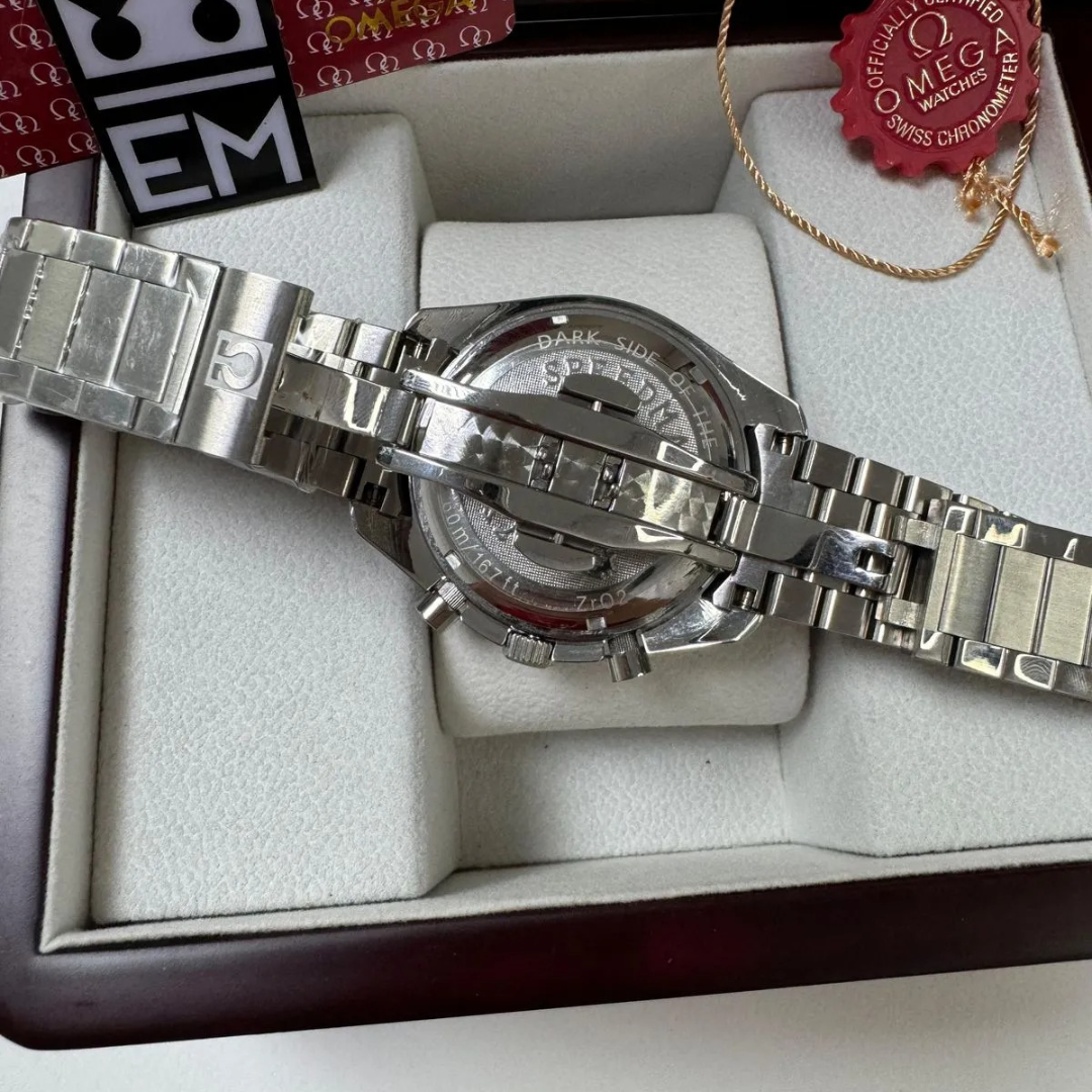 Speedmaster Wine Red Steel Omega