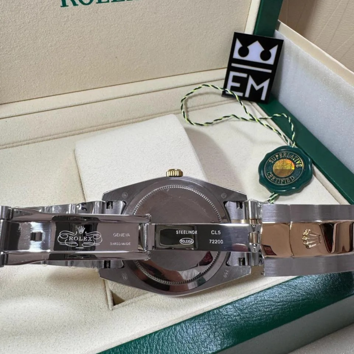 RX Datejust 41 – Champagner Dial – Rolesor