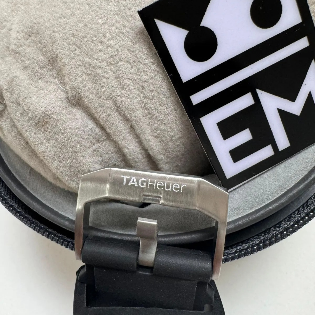 TH Formula 1 Senna Edition – Silver/Black | Sport Strap TAG Heuer