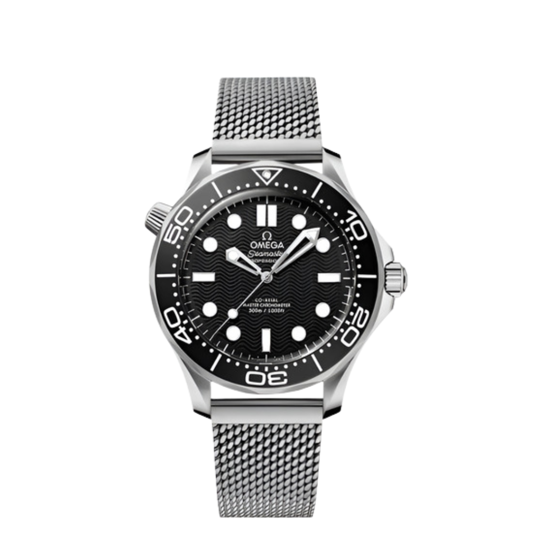 Seamaster “Diver 300M” Black/Mesh Bracelet