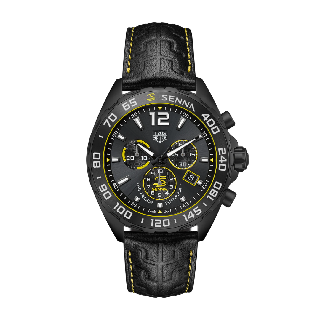 TH  Formula 1 Senna Chronograph Black Gray