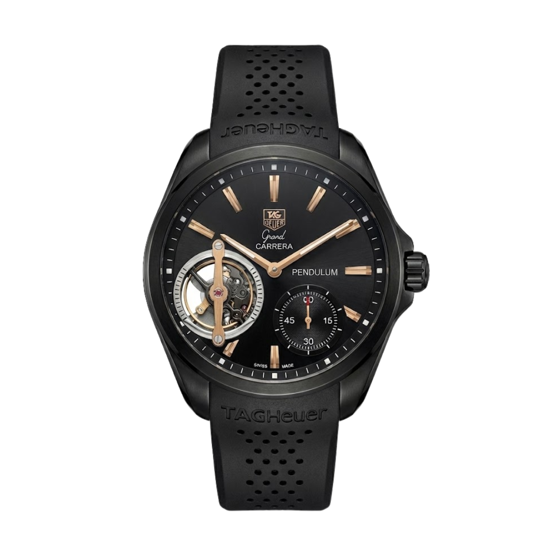 TH Carrera Pendulum – Black & Stainless Steel