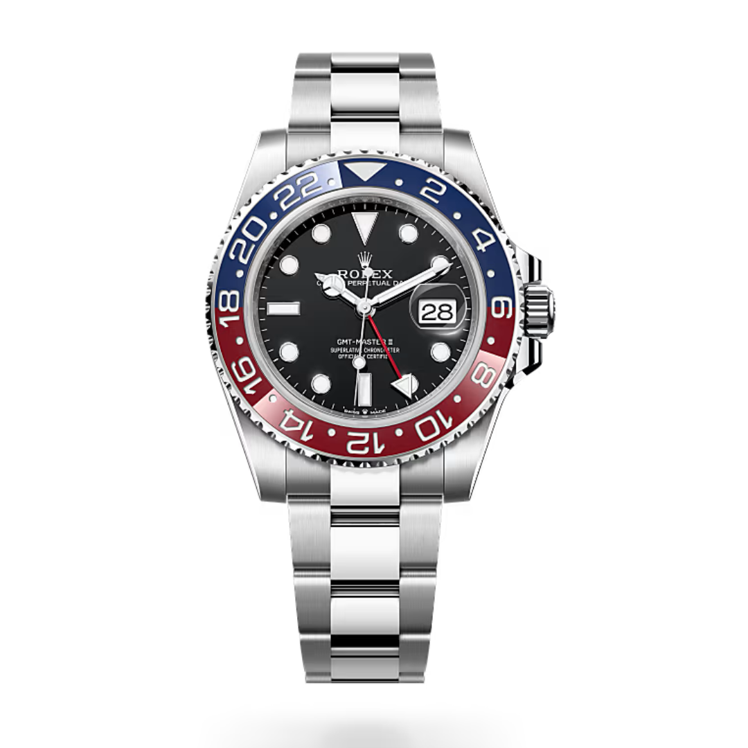 RX GMT-Master II 126710 BLRO – Red/Blue Ceramic – 904L Stainless Steel